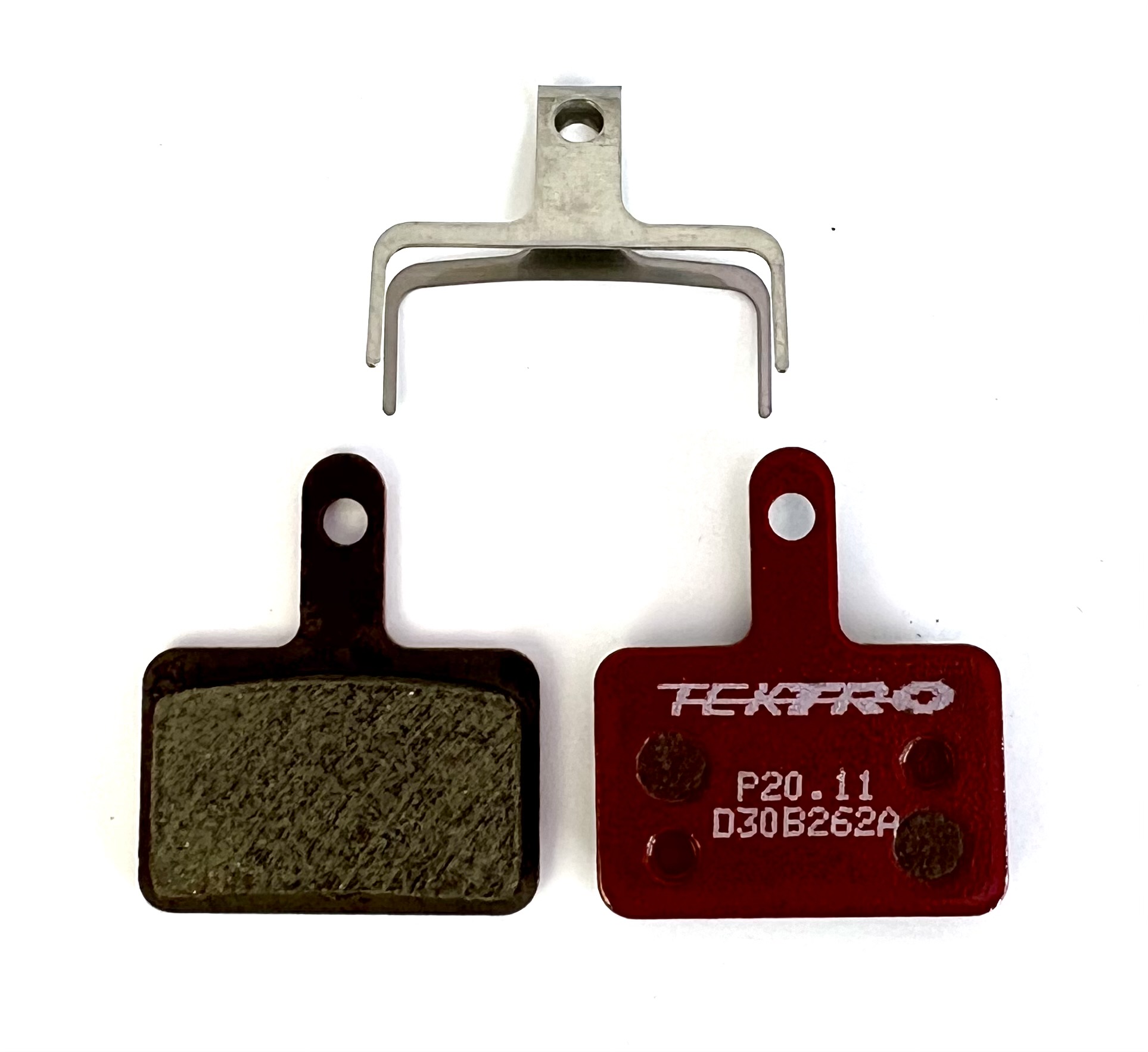 Plaquettes de frein céramique Tektro pour freins à disque P.20.11 - rouge