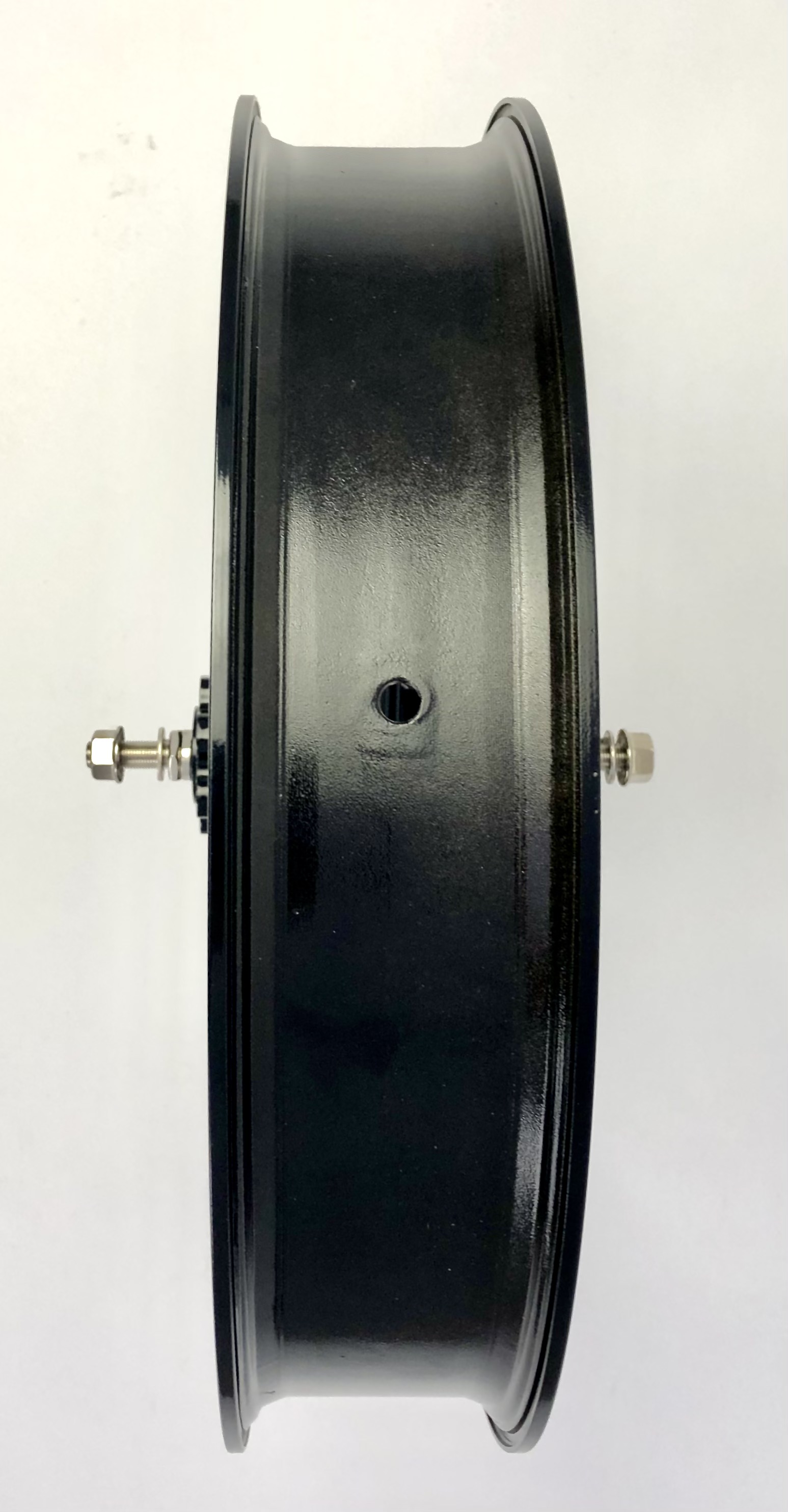 Roue avant Magnésium 20 pouces Fat Bike 84 mm noir avec support de frein à disque