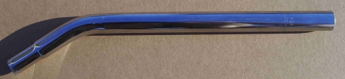 Layback tige de selle, 25,4 mm, chromé