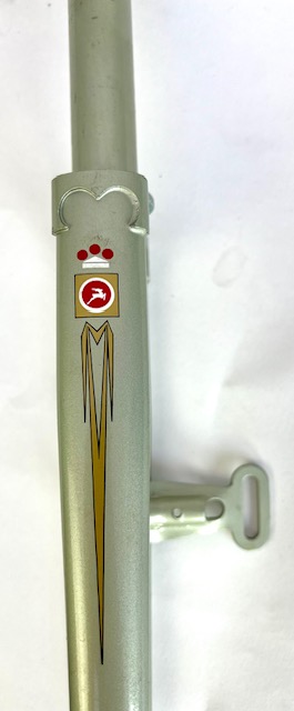 Fourche de vélo Gazelle 28 pouces longueur de tige : 197 mm blanc vert