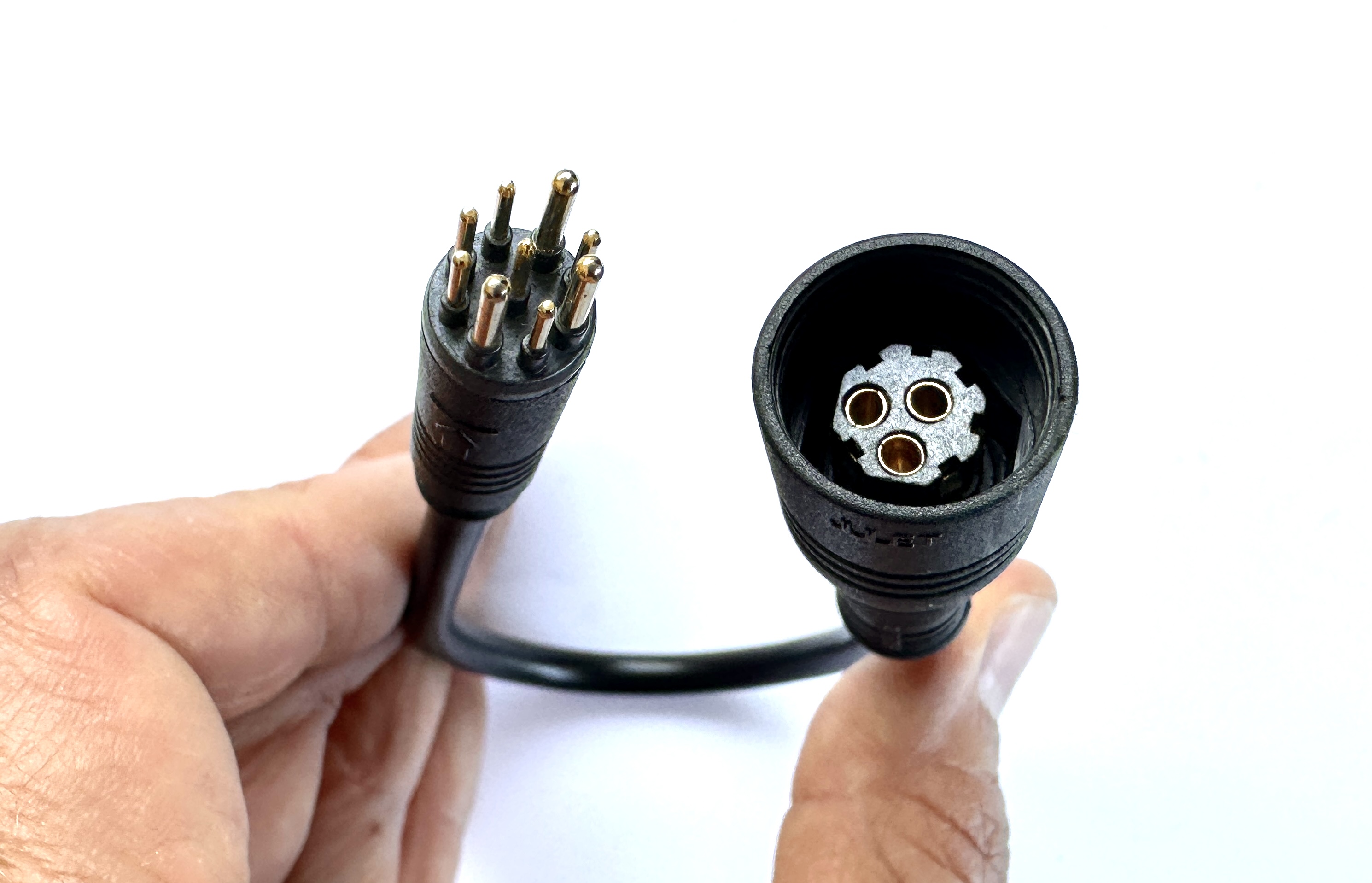 Câble adaptateur moteur Julet 9 PIN sur 3 PIN 19 cm