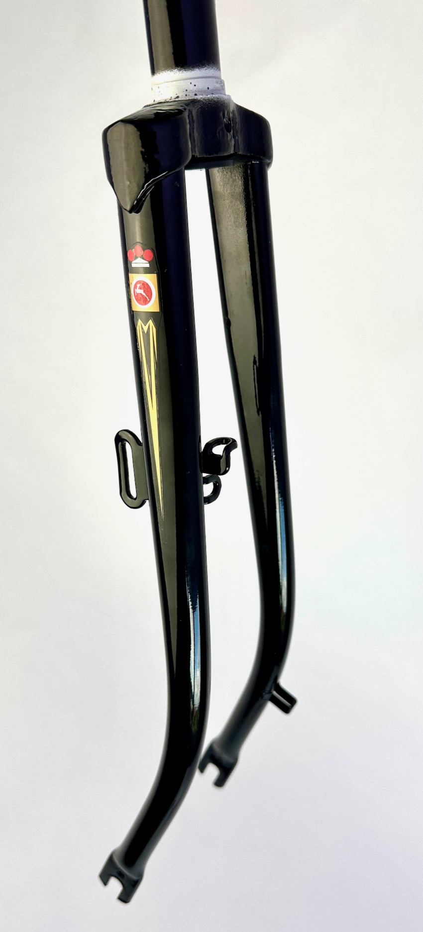 Fourche de vélo Gazelle 28 pouces longueur de tige 180, noir
