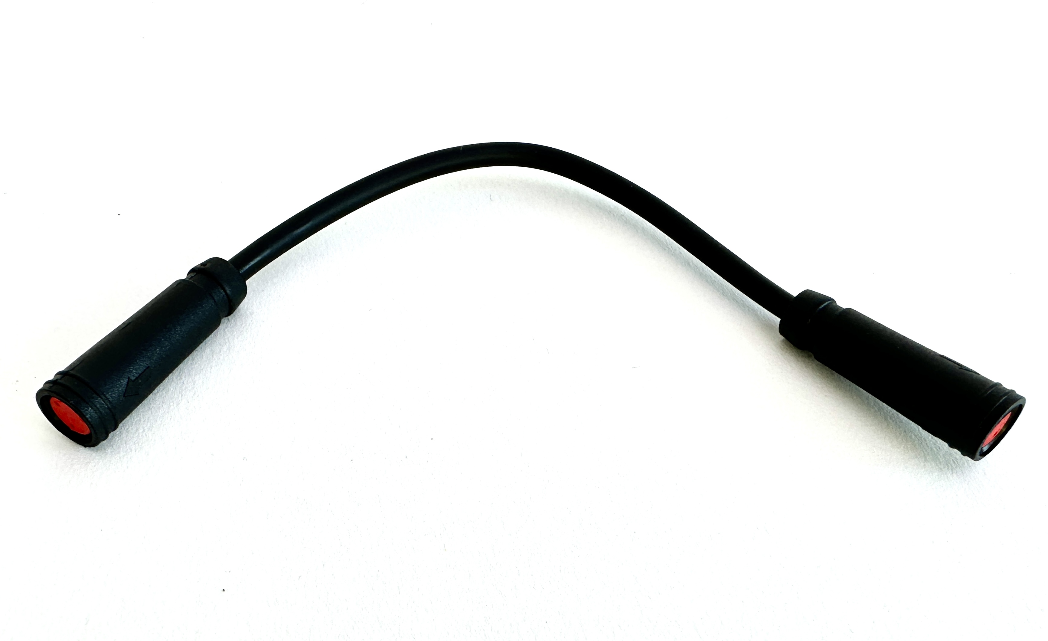 HIGO / Julet Câble adaptateur 10,5 cm pour Ebike, 2 PIN femelle à femelle, rouge