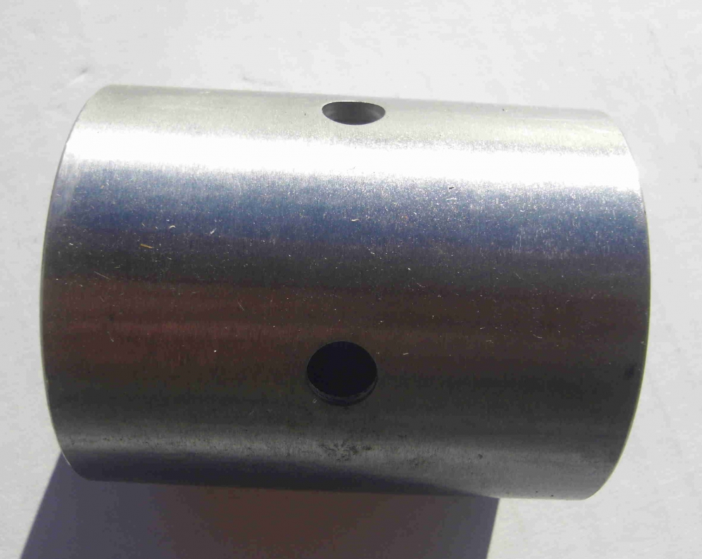 Coque de pédalier pour élément de cadre et pour manivelle monobloc - métal brut
