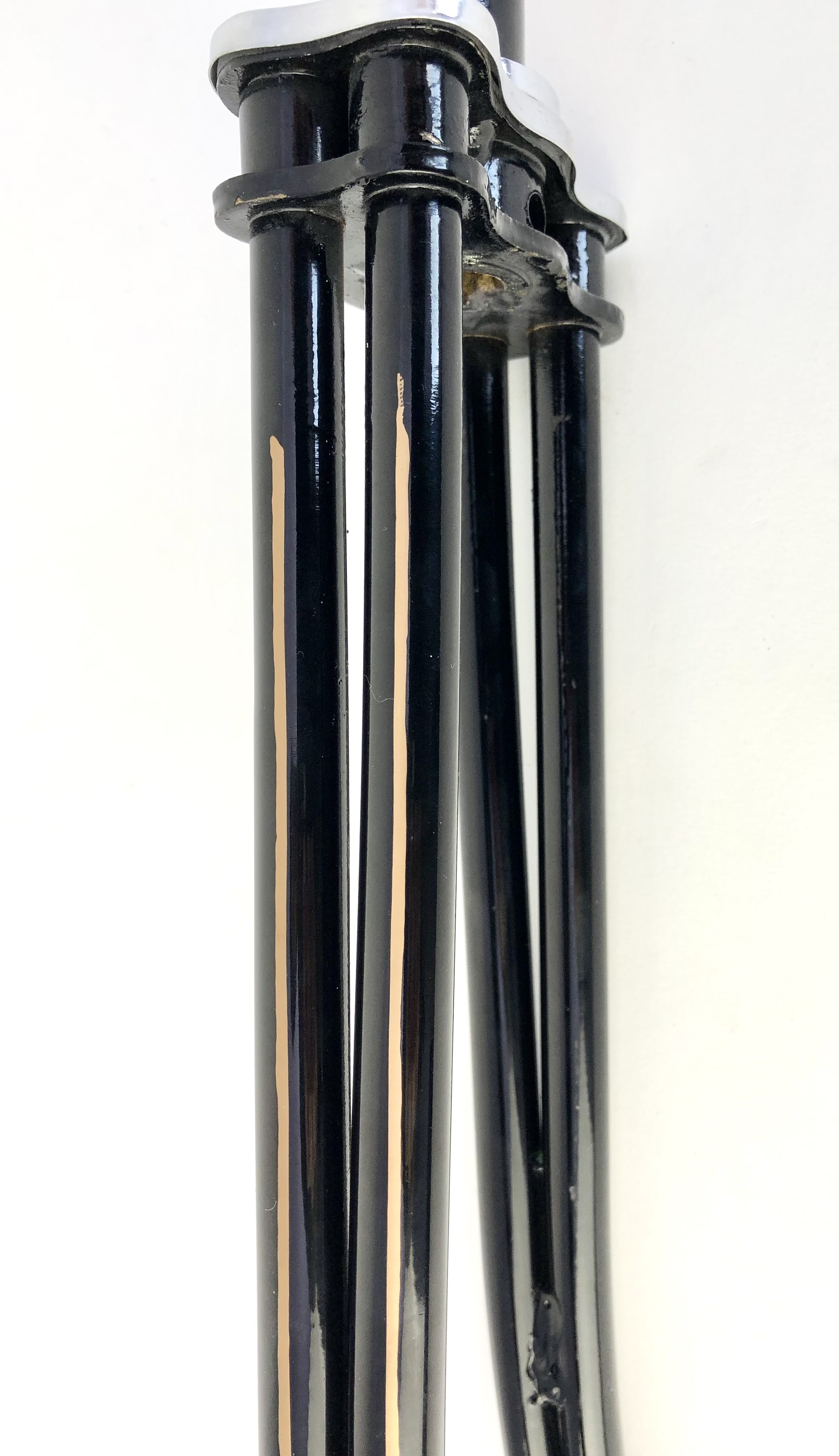 Fourche double tube - style Humber