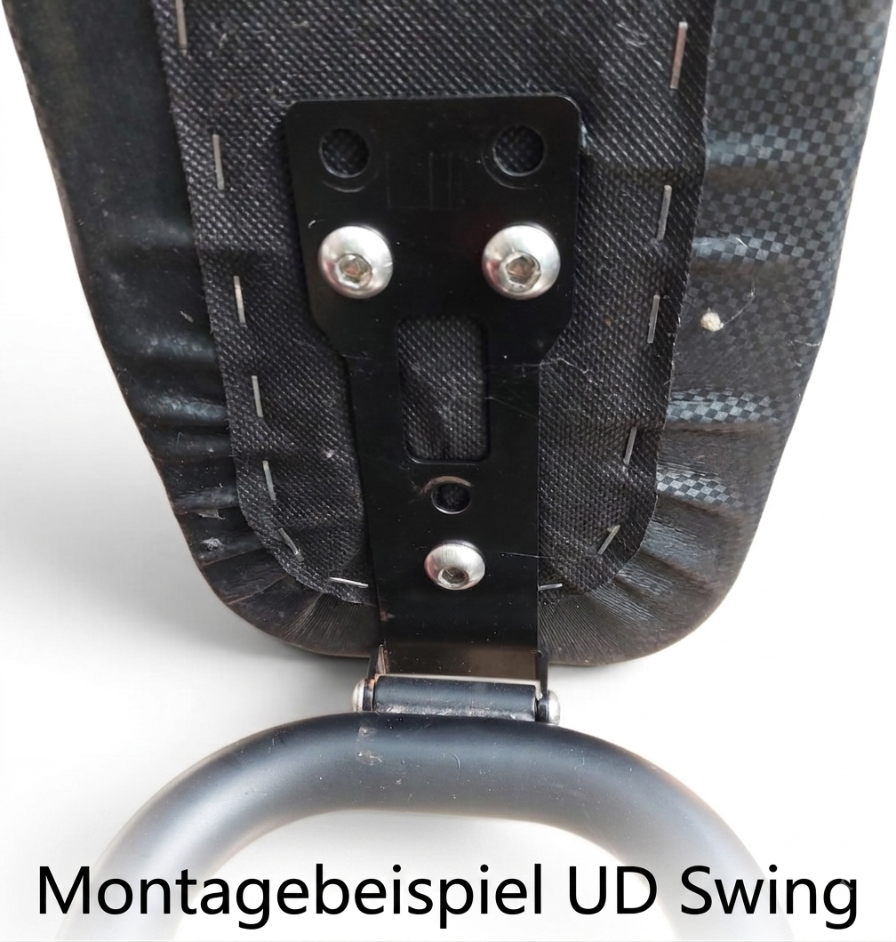 Support de selle / Charnière UD pour selle courte UD Swing et Uni MK