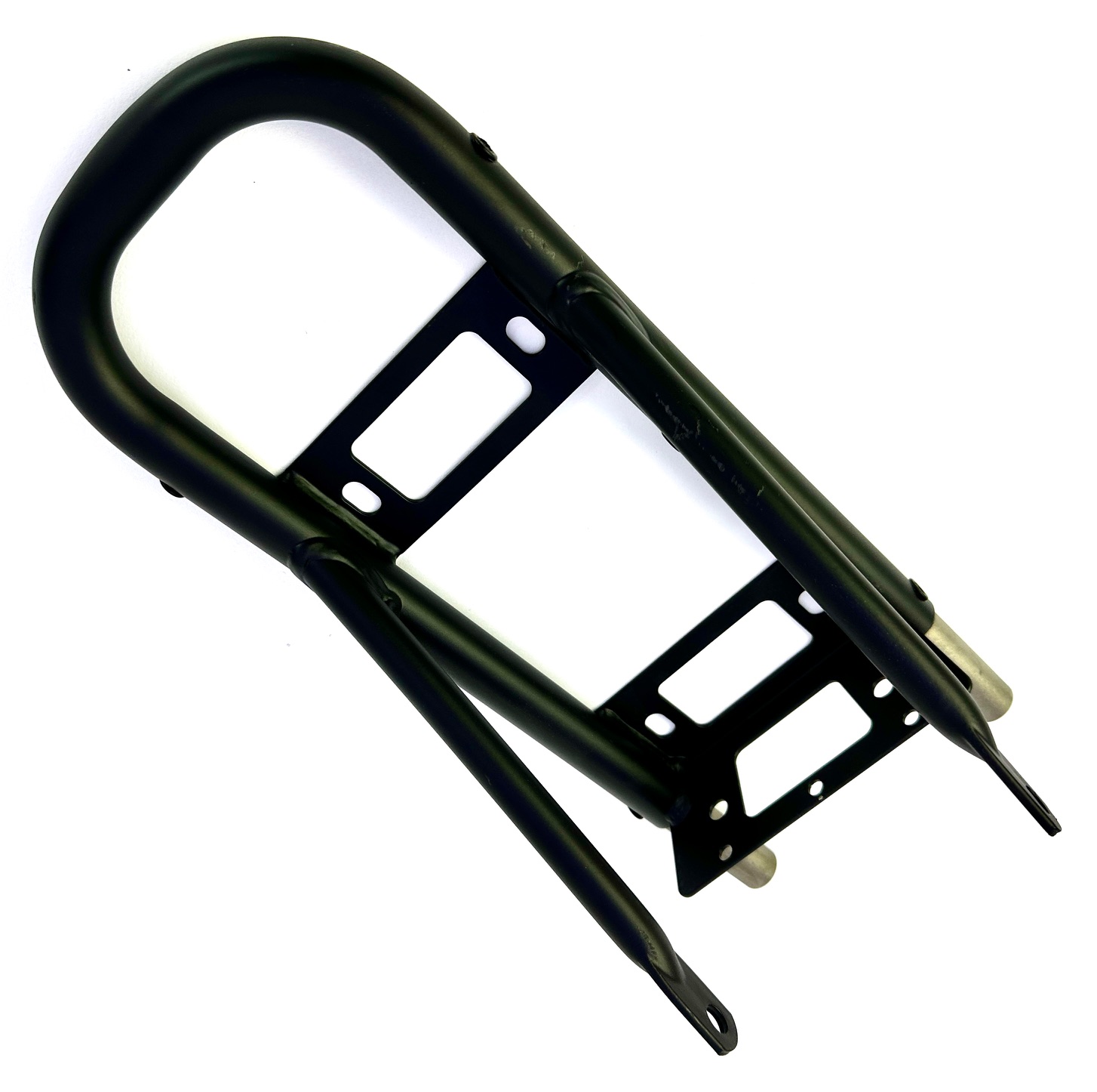 Seat extension / pillion seat / luggage rack for UNI MK, black matt