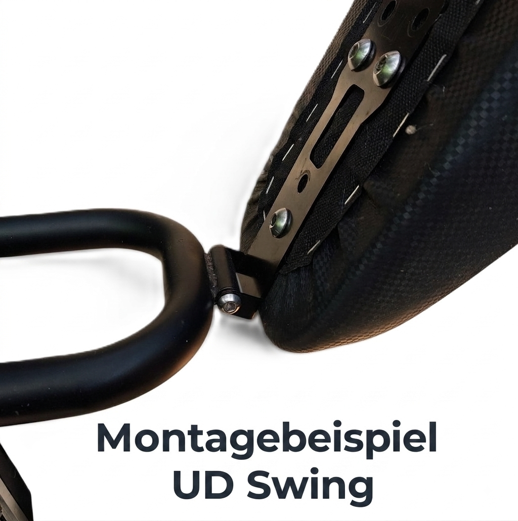 Support de selle / Charnière UD pour selle courte UD Swing et Uni MK