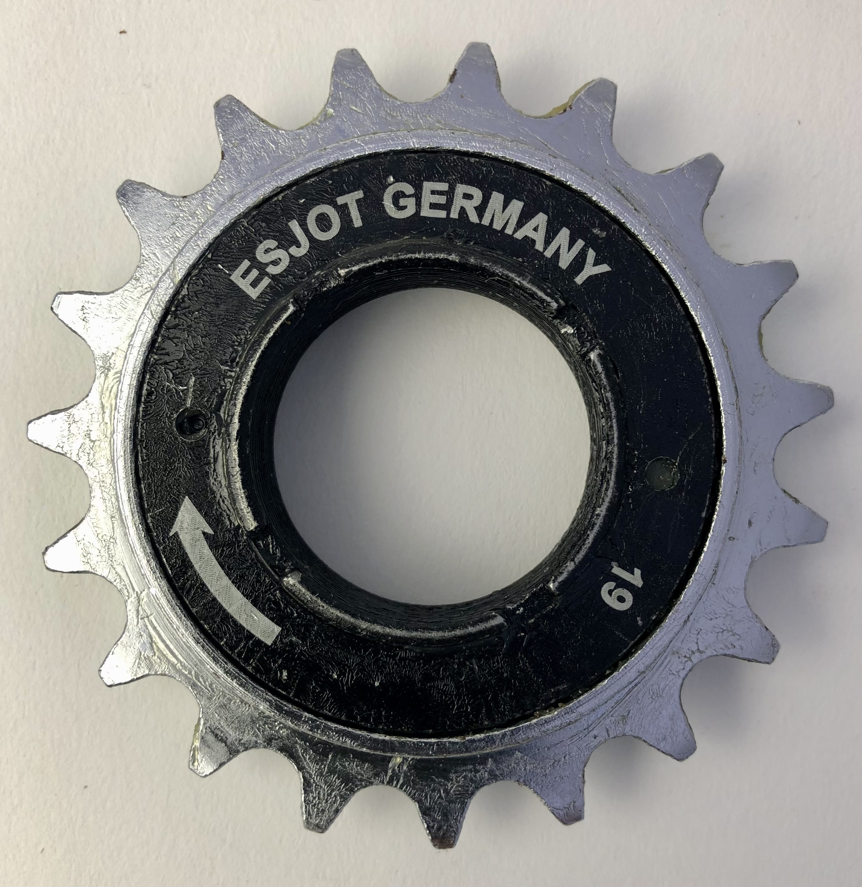 Pignon roue libre, 19 dents, Esjot  Made in Germany