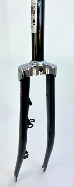 Fourche de vélo Gazelle 28 pouces noire avec chrome