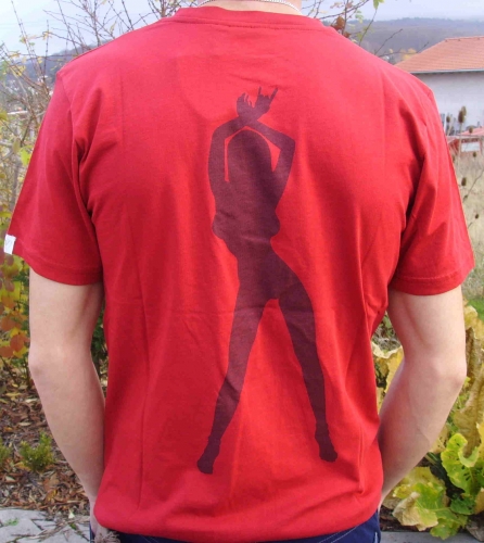 T-Shirt rouge PimpGarage