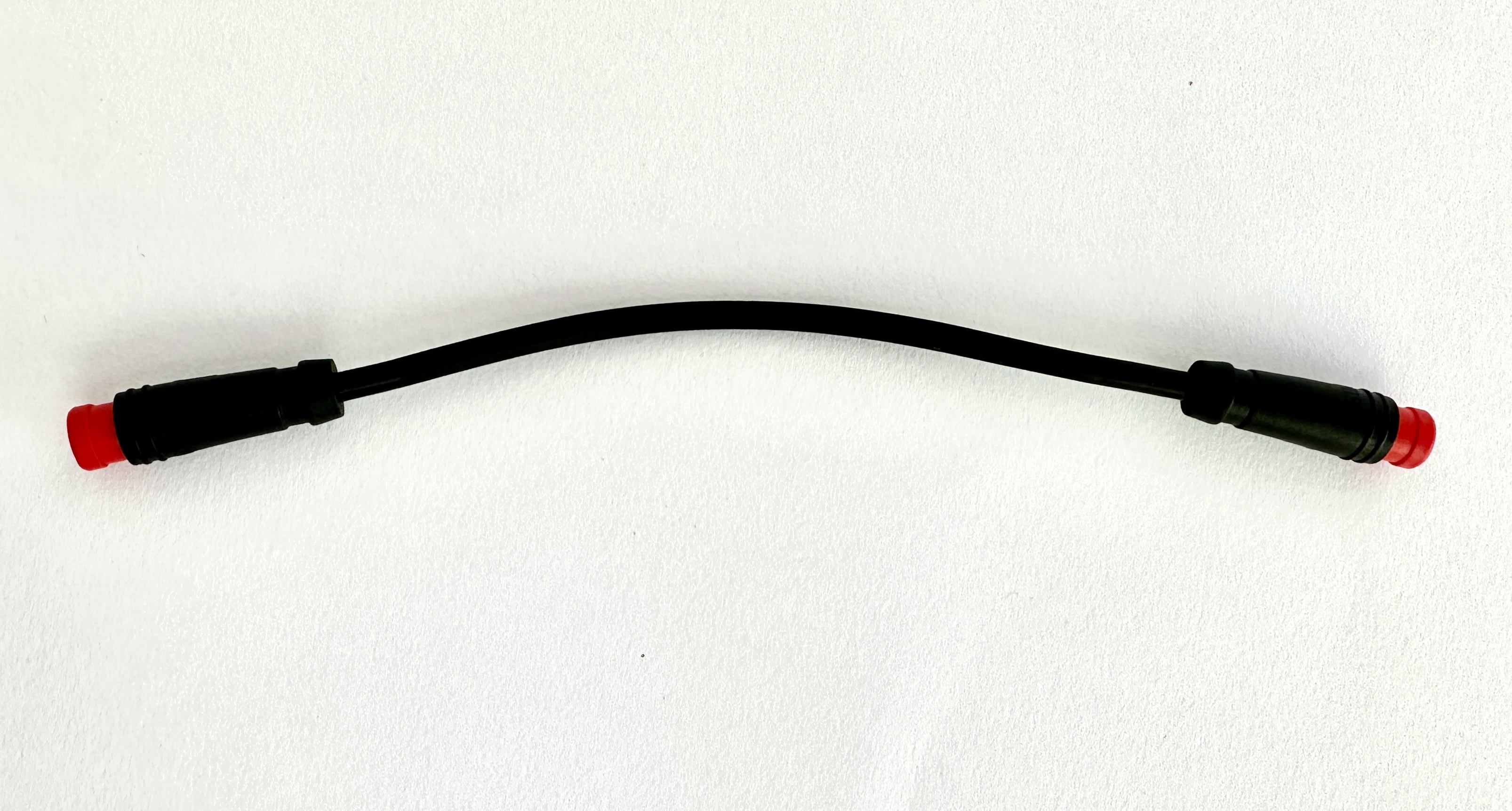 HIGO / Julet Câble adaptateur 11 cm pour Ebike, 2 PIN mâle à mâle, rouge