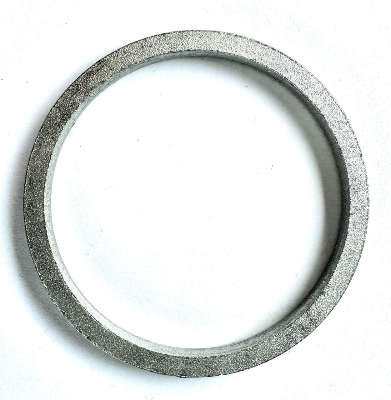 Bague d'espacement en aluminium Ø 35 mm, 2,5 mm de haut, argent
