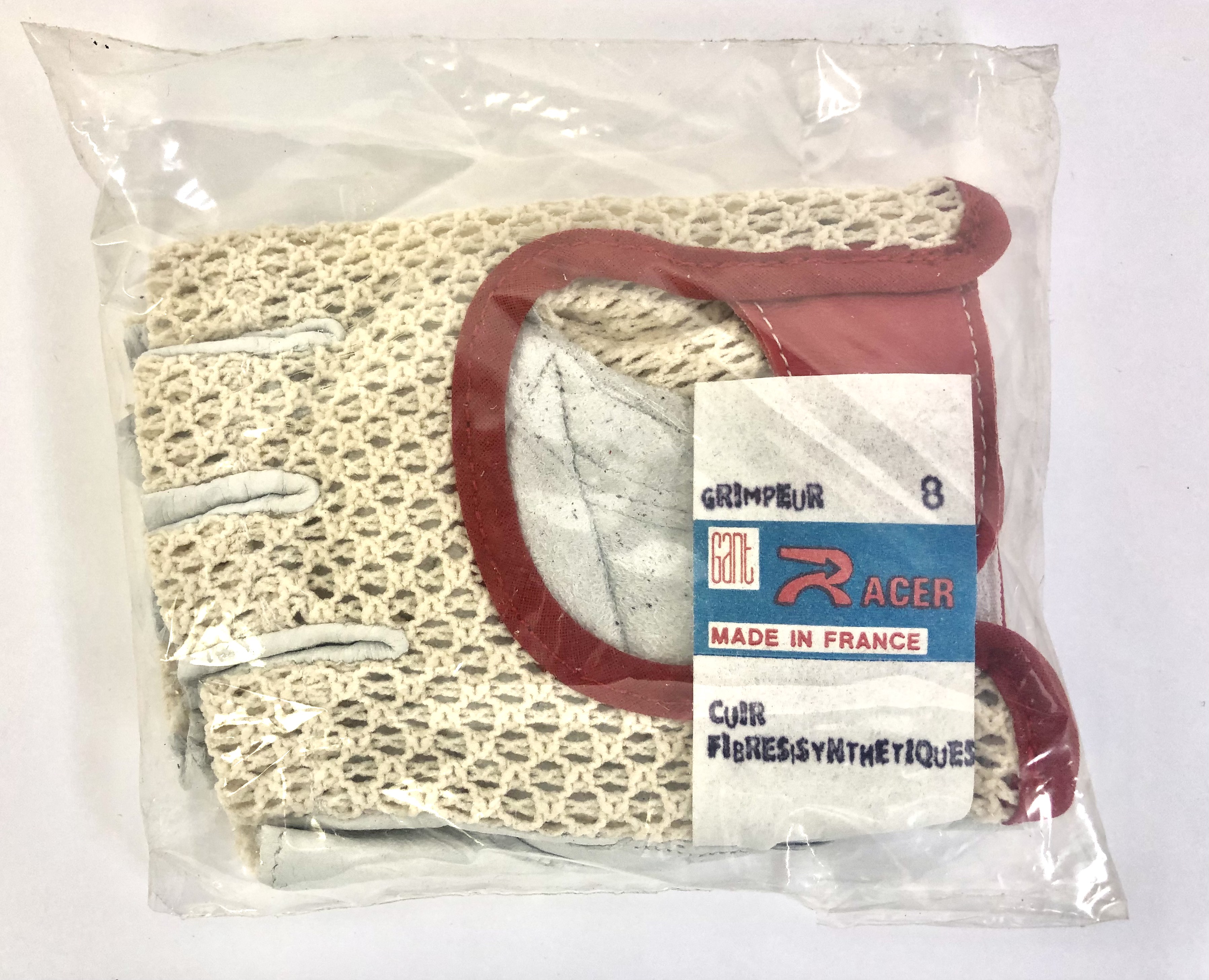 Original_bicycle_gant_gloves_Racer_made-in-France_grimpeur_crochet_size_8