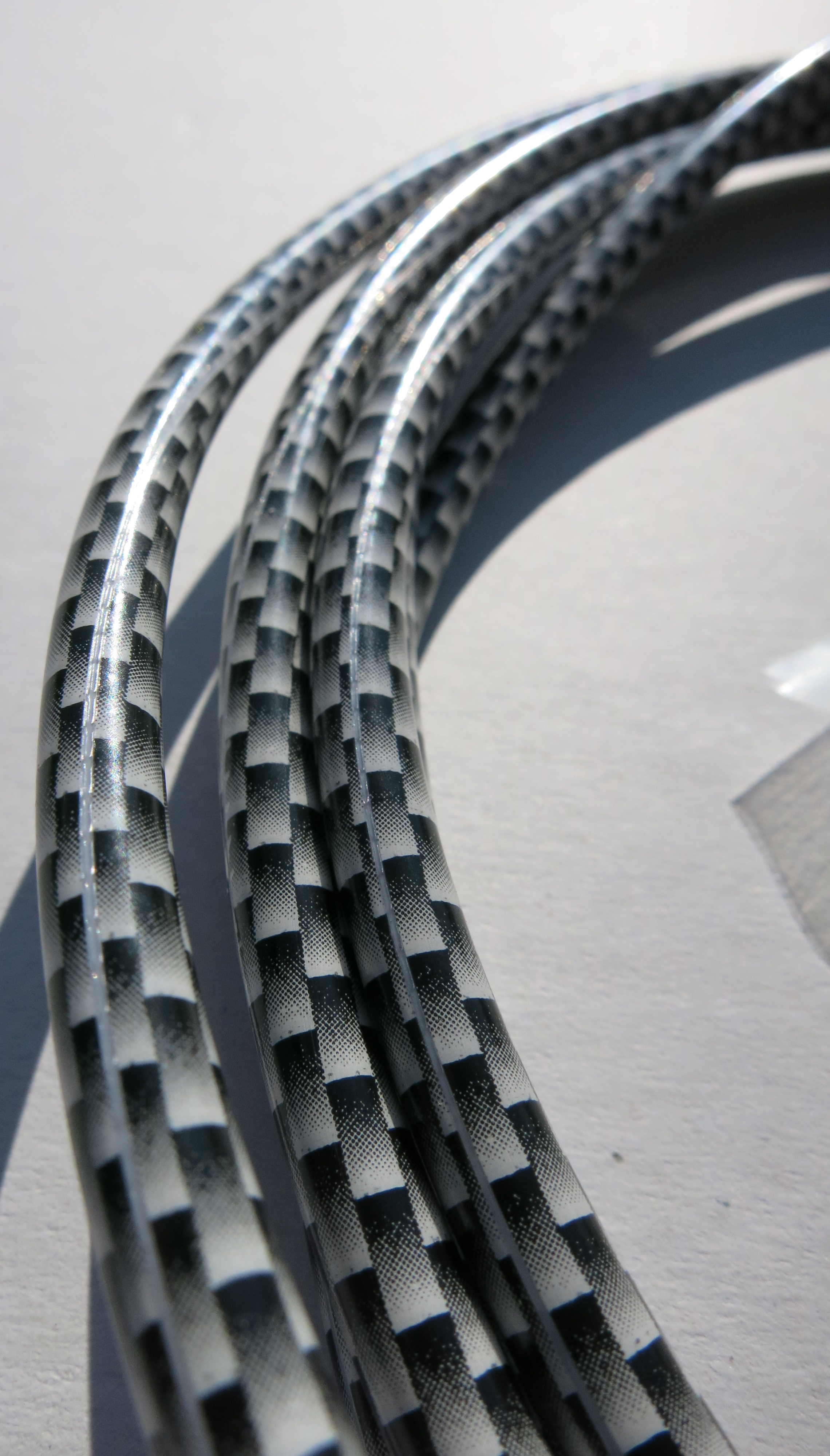 Gaine câble Bowden, gris-noir, 2,50 m x 5 mm 