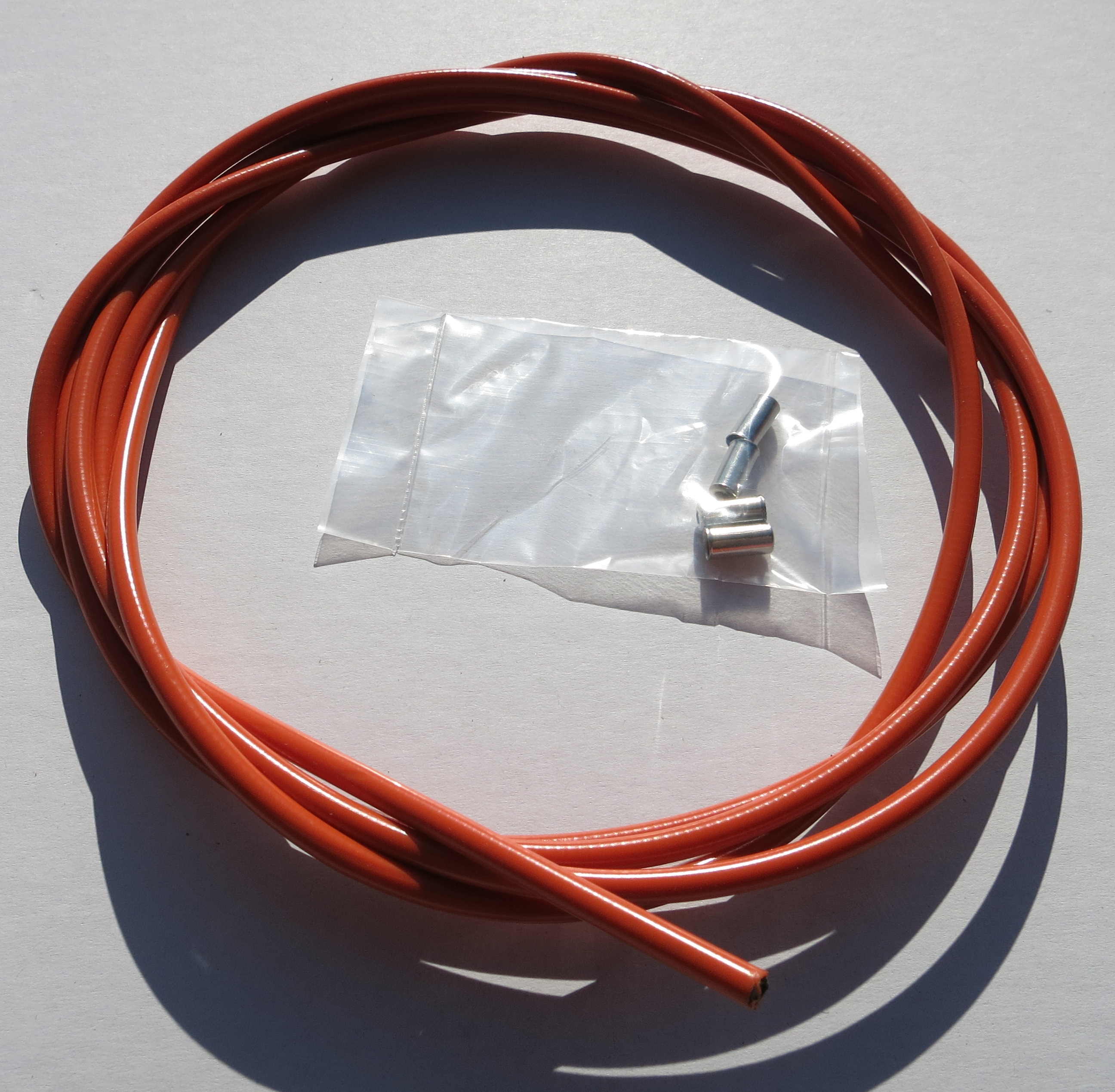 Gaine câble externe Bowden, orange 2,50 x 5 mm 
