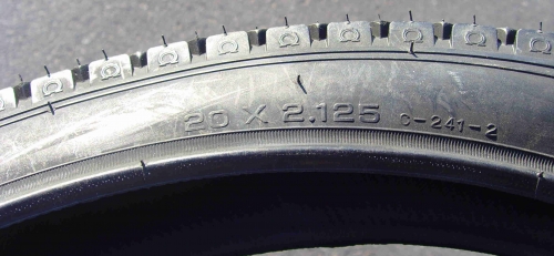 King Street Tire 20 x 2,125 pur noir 57 x 406