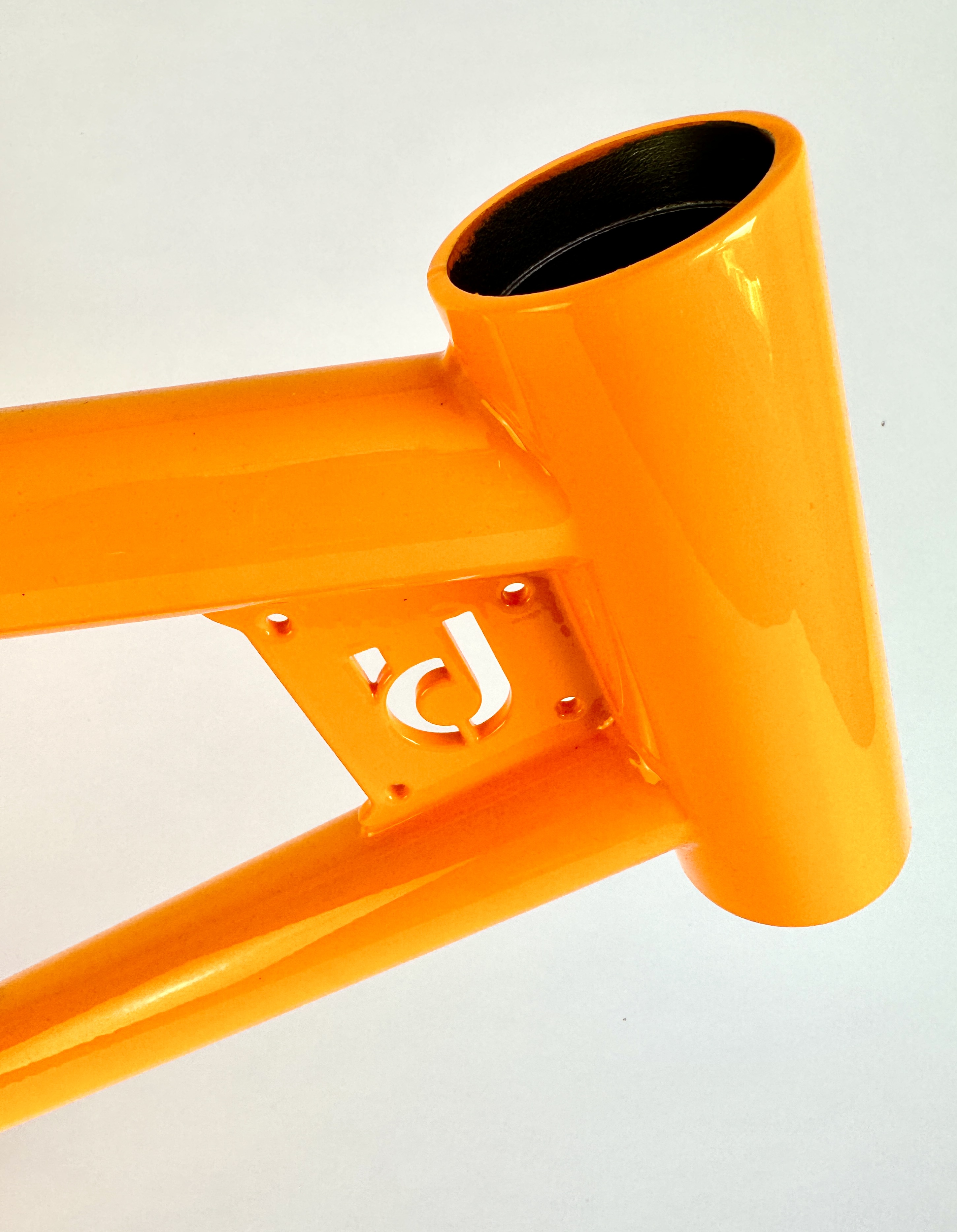 Cadre hardtail UDX original, orange néon