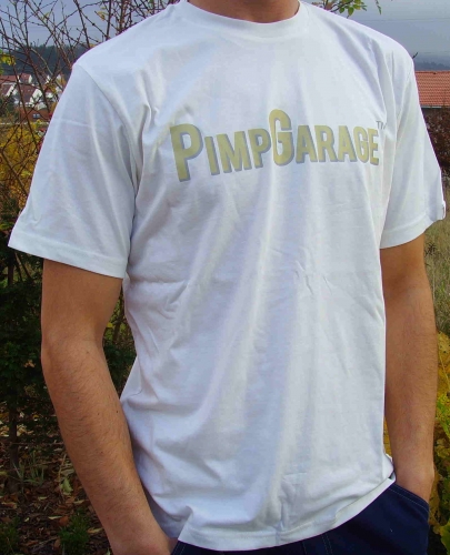 T-Shirt ivoire PimpGarageTM