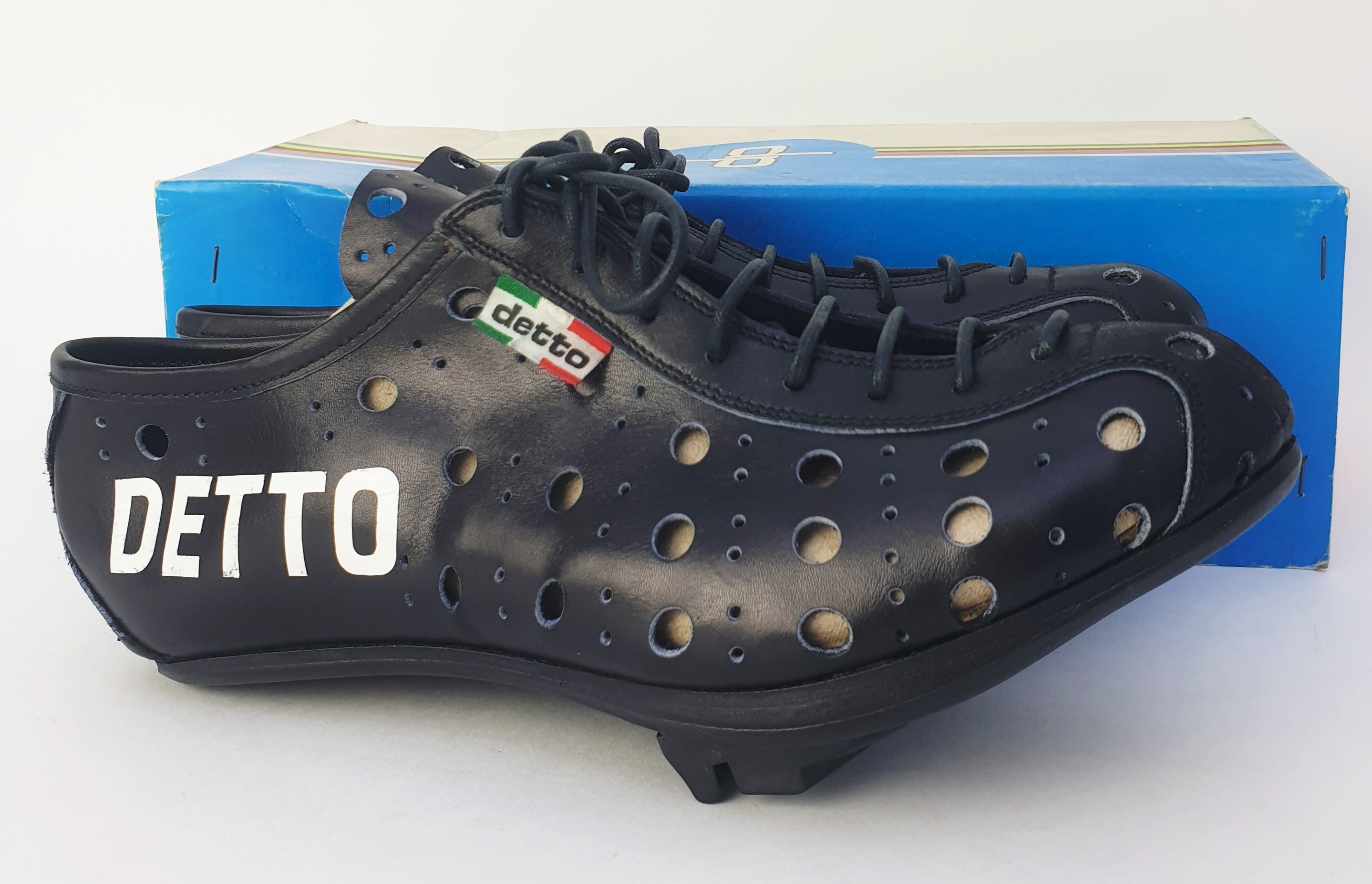 NOS Vintage Detto Pietro art. 70 Special TAR Chaussures de vélo de course taille 38