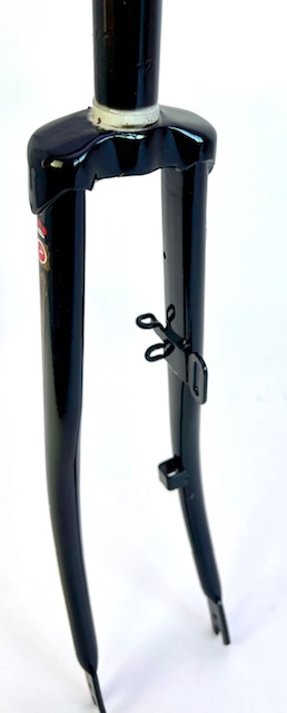 Fourche vélo Gazelle 28 pouces noire / longueur de tige 286