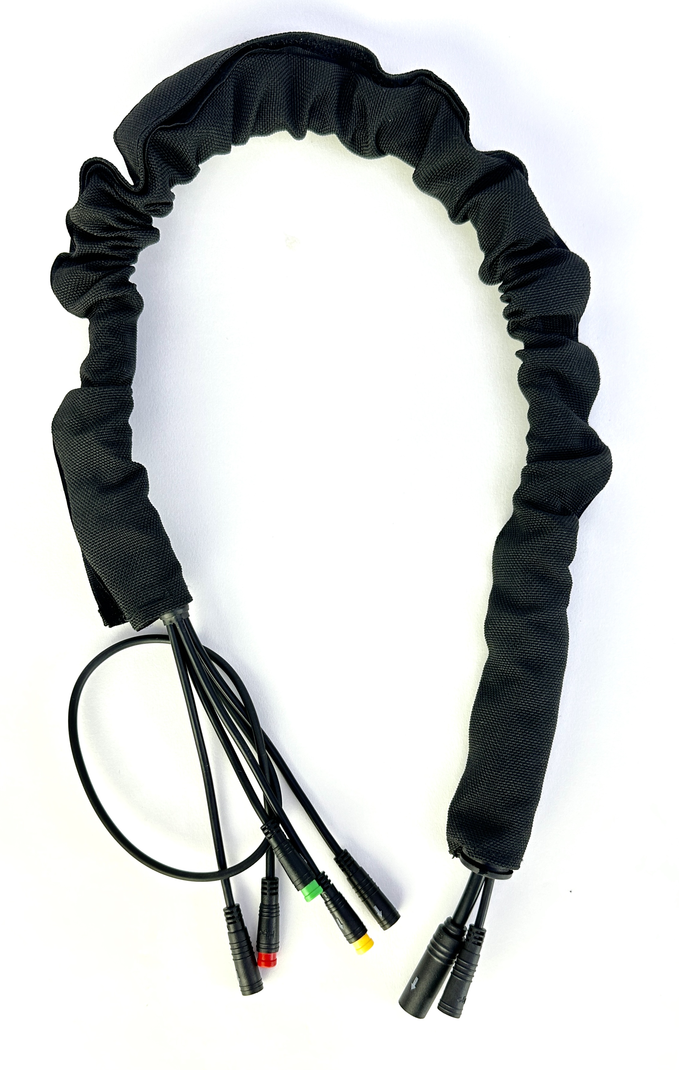 Bafang faisceau 1T4 de câbles 70 cm avec câble d'extension 2PIN dans gaine de câble