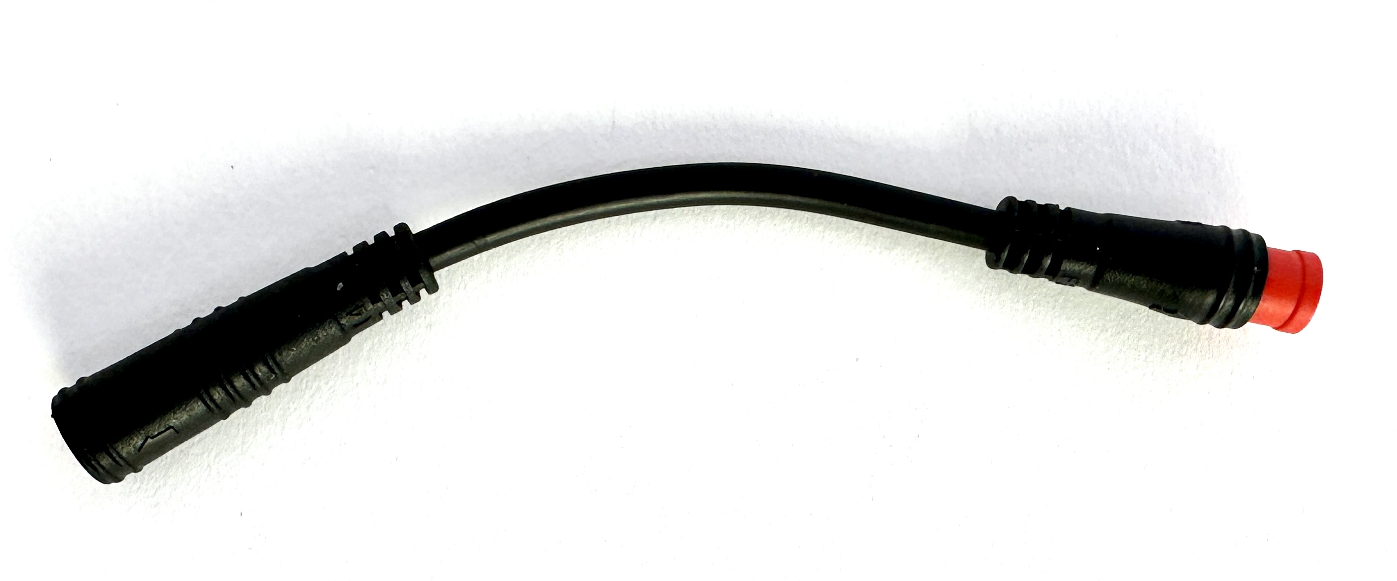 HIGO / Julet Câble d'extension 5,5 cm pour Ebike, 2 PIN femelle à mâle, rouge