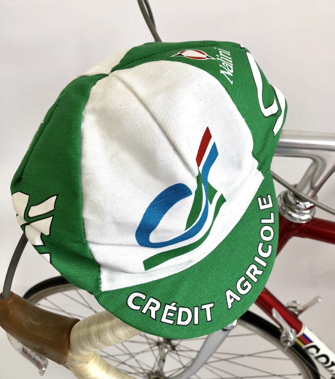 Casquette Cycliste Vintage Credit Agricole Nalini - Team Cycling, Collection Vélo
